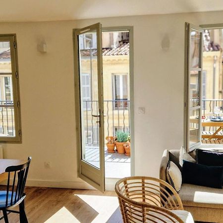 Terrasse - Hyper Centre - 2 Chambres - Parking Gratuit - Calme & Lumineux - Arrivee Autonome Marseille Bagian luar foto