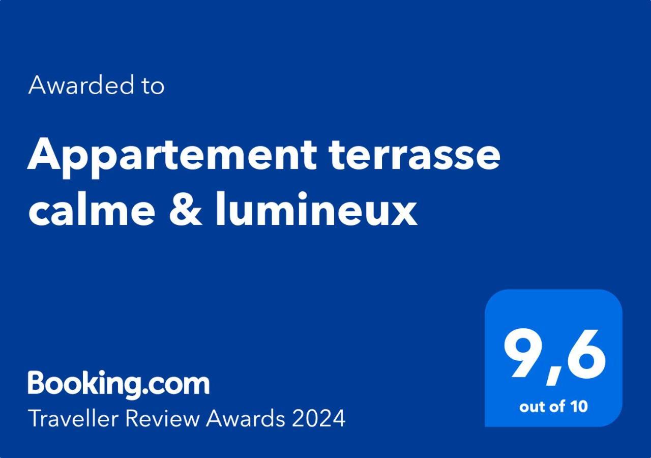 Terrasse - Hyper Centre - 2 Chambres - Parking Gratuit - Calme & Lumineux - Arrivee Autonome Marseille Bagian luar foto